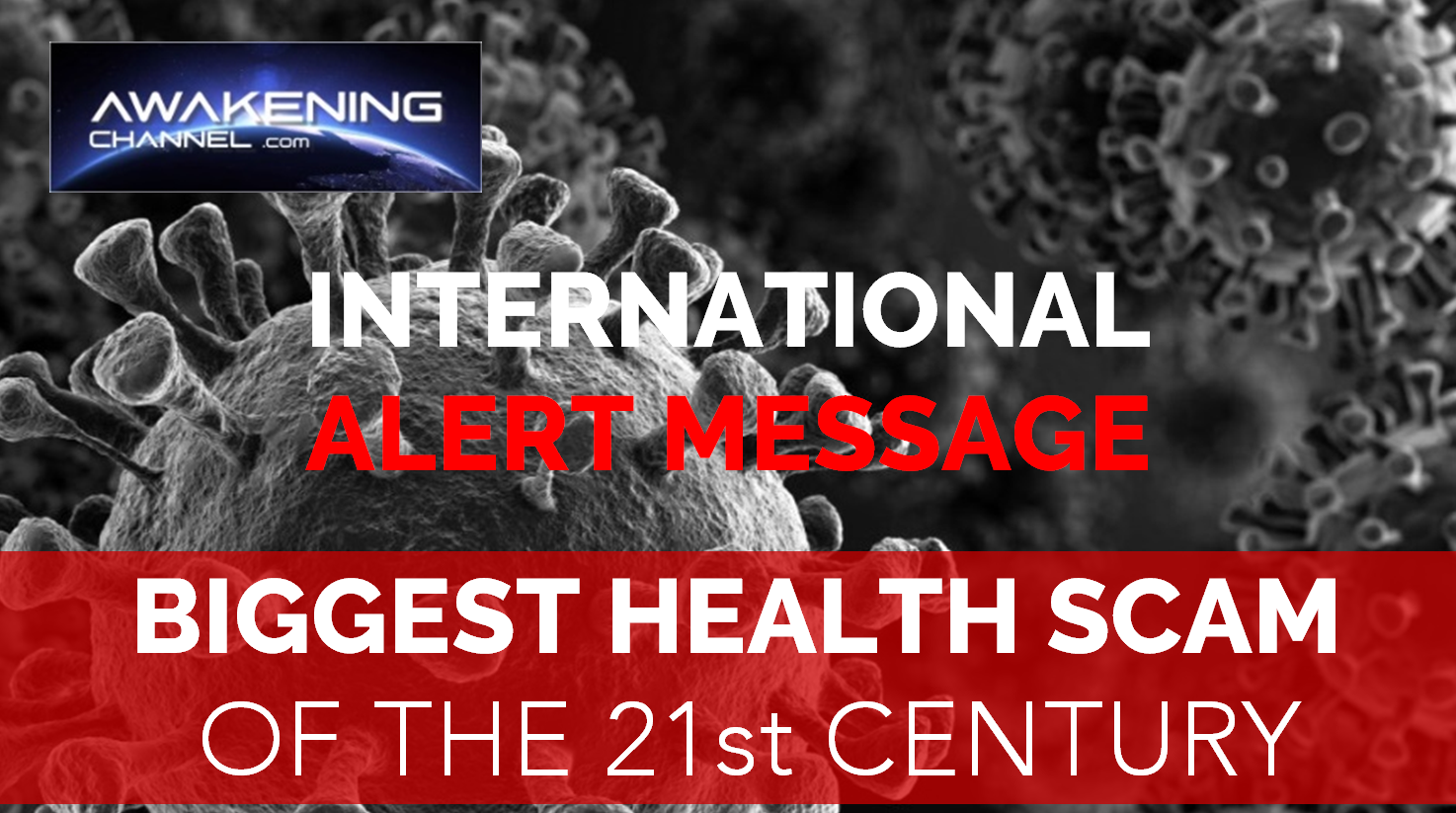 UNITED HEALTH PROFESSIONALS claim that CV19 Measures are THE BIGGEST HEALTH SCAM OF THE 21st CENTURY