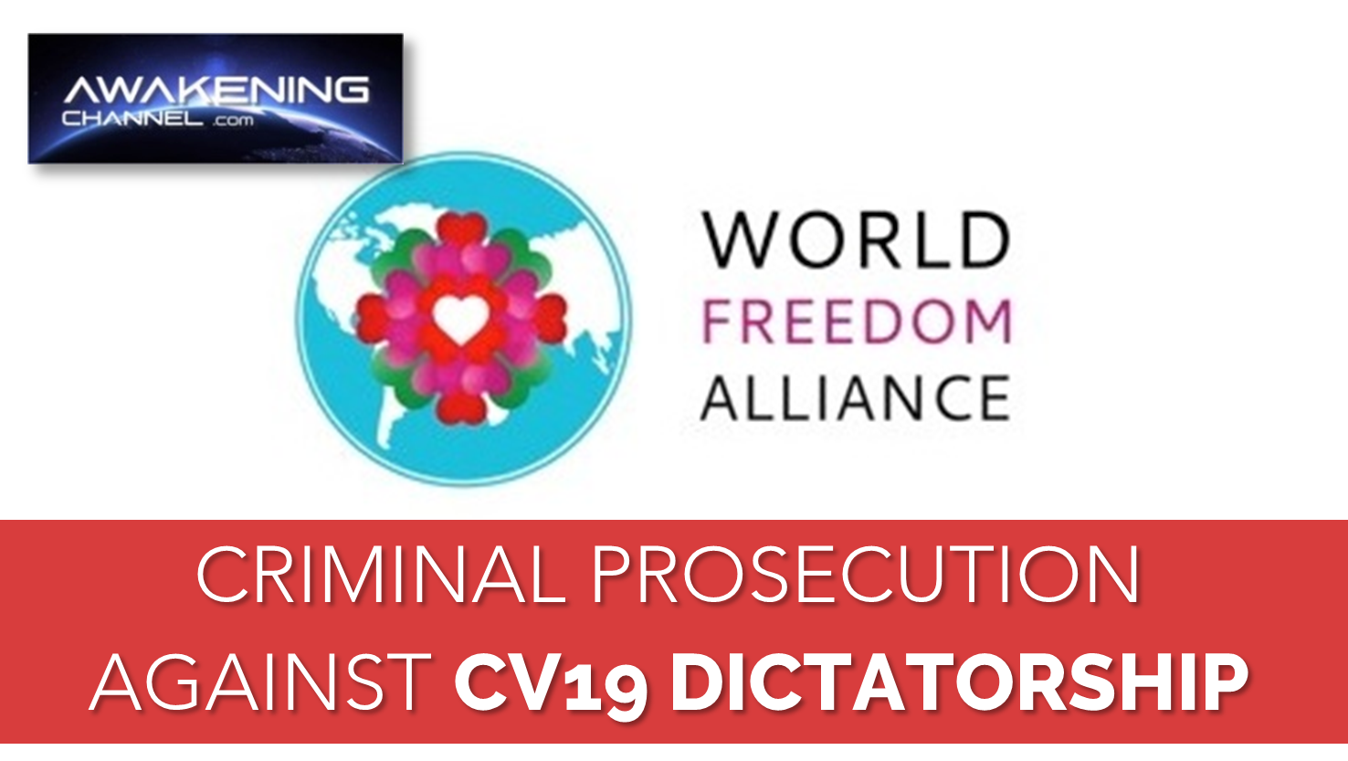 Criminal Prosecution against CV19 Dictatorship